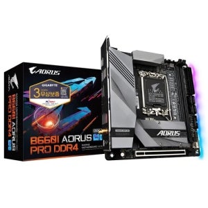 기가바이트 B660 I AORUS PRO DDR4 피씨디렉트 신품 재고