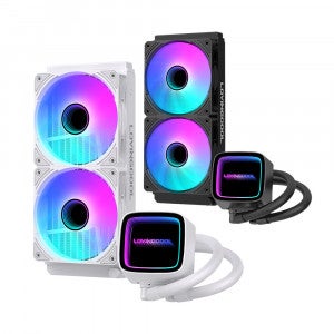 러빙쿨 HK-240-01 ARGB 2열 수랭쿨러  (화이트)