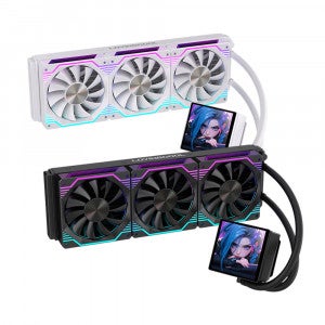 러빙쿨 DP-360-01 ARGB LCD 3열 수랭쿨러  (블랙)
