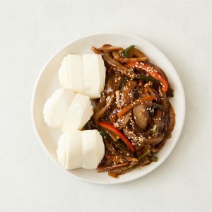 채소듬뿍 고기잡채 & 꽃빵 (1팩)