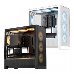 DAVEN D7 Mesh 세븐팬 ARGB PWM  (블랙)