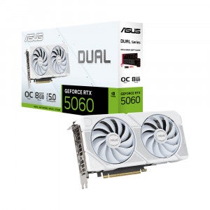 ASUS DUAL 지포스 RTX 5060 WHITE OC D7 8GB 코잇