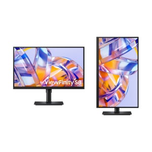 삼성전자 뷰피니티 S8 S80UH 4K USB-C (LS27H802U) 듀얼 패키지 LS27H802UH802U