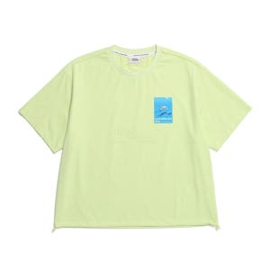 내셔널지오그래픽 N232WTS420 여성 쿨맥스 세미 크롭 반팔 티셔츠 LIGHT JADE