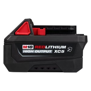 밀워키 M18 HB5-CR M18 HIGH OUTPUT XC5 내화학성 배터리
