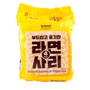 노브랜드 부드럽고 쫄깃한 라면사리