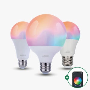LED IOT 스마트 RGB 램프 / 스마트전구 스마트램프 색변환전구 스마트폰제어 iot전구