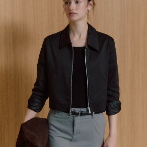 Margot Classic Blouson Jacket (Black)