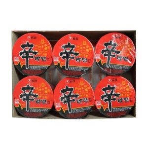 농심 신라면 소컵 65G*6입