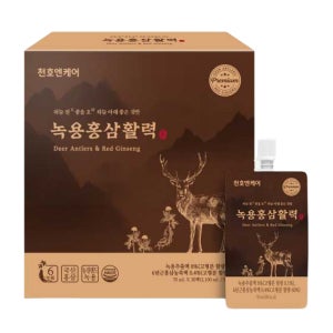 에스트라 천호엔케어 녹용홍삼활력 70ml 30개입