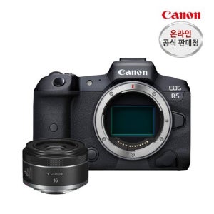 캐논 EOS R5 BODY+RF16 /2.8 STM +가이드북