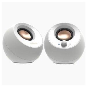CREATIVE PEBBLE V3 스피커 화이트 색상
