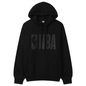 [엔비에이] NBA 빅 로고 기모 후드 티셔츠 블랙 N264TH955P