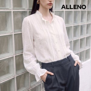알렌오 [ALLENO] 26FW 프릴 블라우스
