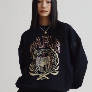 [웨이브유니온] Paris Sweatshirt navy