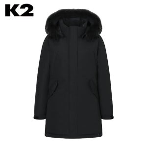 K2 여성 야상 라쿤퍼 임페리움 덕 롱다운