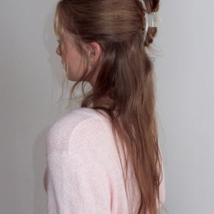 [에트몽] Hair Claw Clip, Ivory HA110VFF02