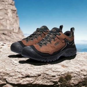 [킨]TARGHEE 타기 브라운 남성 등산화 하이킹슈즈 BROWN KNSO4F302W2