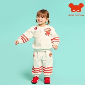 [베베드피노] 베이비 리틀 데몬스 티핑 상하복 BP61MC128SET