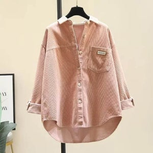 데일리 포켓 코듀로이 루즈핏 셔츠[si2349]