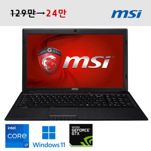 MSI 15.6인치 인텔 i7 GTX765M 외장그래픽 Full HD 게이밍 노트북