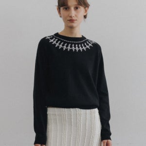 [시엔느] Bless Wool Knit (Black) S6FKP06BK