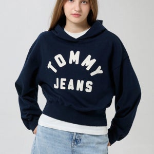 TOMMY JEANS 오버사이즈 타미 아치 후디 T32G7TTO26TWT1C1G