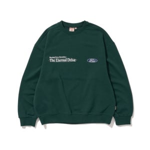 [트루릴리젼] DRIVE GUIDE CREWNECK GREEN TRA1TMU002GGR