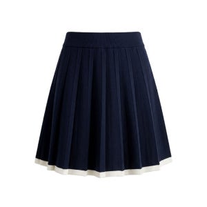 A-Line Pleated Knit Skirt 에이라인 플리츠 니트 스커트