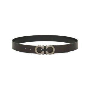살바토레 페레가모 벨트 776310 DARK BROWN/BLACK BROWN 남성