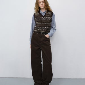 [던스트] [LIVE 특가]90S WIDE CORDUROY JEANS BROWN_UDPA6C212W2