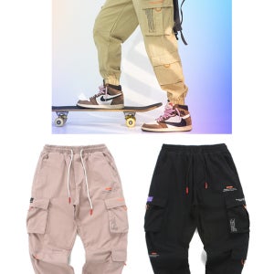 멀티 포켓 카고 이지 팬츠 pants [스트릿 명품 편집샵 람스]
