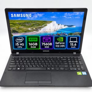 [8월11일하루파격특가]리퍼비시 삼성 i5 HQ RAM 16GB GeForce 외장그래픽 756GB 15.6인치 리퍼 노트북