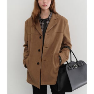 [던스트] [LIVE 특가]UNISEX ALTER-SUEDE HALF JACKET CAMEL_UDJA5C110CM