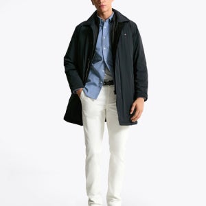 TOMMY HILFIGER MEN 나일론 구스다운 코트 T12F7QOT728ML1BDS