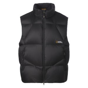 내셔널지오그래픽 N264UDV030 메를린 중경량 덕다운 베스트 BLACK