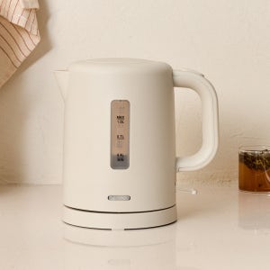 미니 전기포트 1L 베이지 NEW