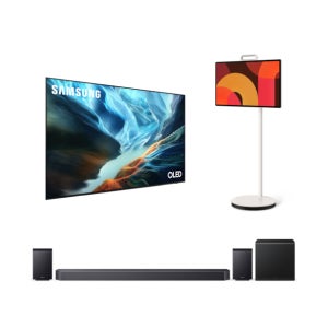 삼성전자 2026 OLED SH93 (195cm) 풀 모션 슬림핏 벽걸이형+2025 The Movingstyle+9.1.4ch 사운드바 Q930H KQ77SH93-93L7W
