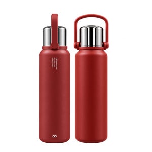 레잇 핸들 텀블러 보온병 레드 1500ml, 레잇(RhEi8ht)
