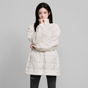 [고윤정 착장] 라이트 퀼팅 롱 자켓