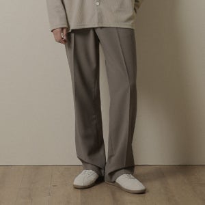 (M-4XL)윙클러 세미와이드핏 옆밴딩 슬랙스[ROG,빅사이즈,남자정장세트,결혼식하객룩,봄가을바지]