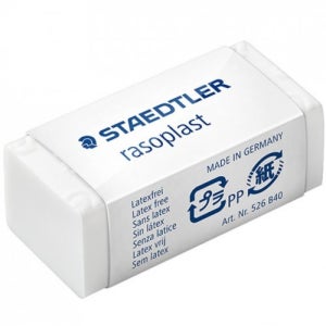 600 스테들러 526-B40 마스 Rasoplast 일반지우개 (소) 낱개