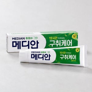[메디안] 후레쉬 그린 치약 120g 3입
