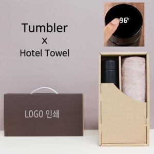 소량 기업 스텐텀블러 판촉물 스마트온도계 500ml 창립기념일 선물제작 세트