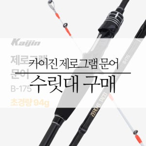 [수릿대] 카이진 제로그램 티탄 문어 낚시대 B-175