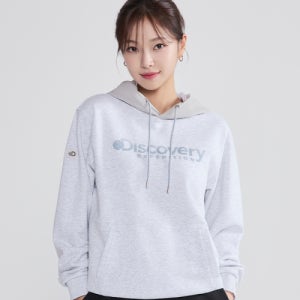 [디스커버리 익스페디션] 로고 그래픽 후드티 (M/GREY) DXHD21054-MGL