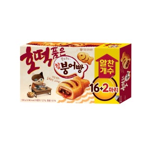 오리온 호떡품은 참붕어빵 16+2입 기획 (558G)