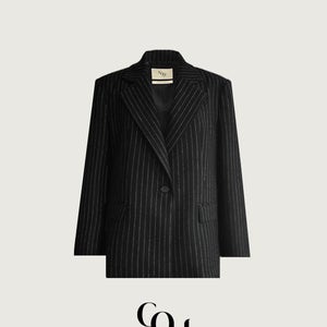 [PREMIUM_MADE] 모나 울 스트라이프 자켓,모나울스트라이프자켓,울스트라이프자켓,스트라이프자켓,울자켓,울자켓코디,겨울자켓,셋업자켓,셋업룩,데일리룩,출근룩,격식룩,하객룩,겨울
