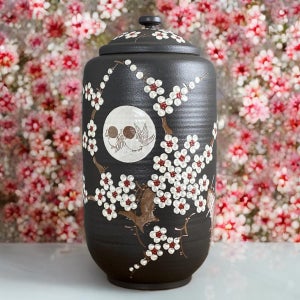 [오일장]흑매화 쌀독 20kg 쌀항아리 쌀통 잡곡단지 현관 소금 항아리