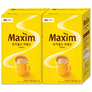 동서식품 맥심 모카골드 커피믹스 180Tx2개